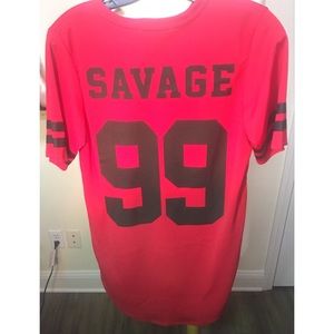 Number 99 jersey red